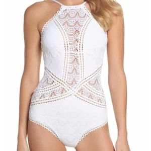 ❗️BOGO 1/2❗️ Crochet White One Piece Swimsuit